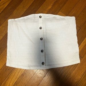 White tube top